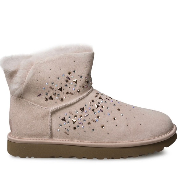🆕 Rare UGG | Mini Boots | Galaxy Swarovski Bling | NWT - Picture 4 of 10